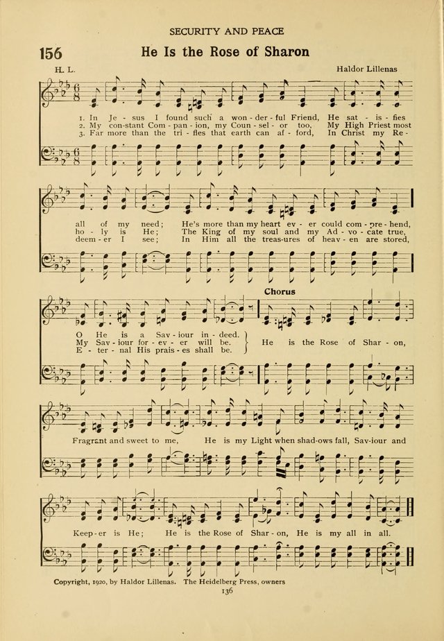 The Church School Hymnal page 136