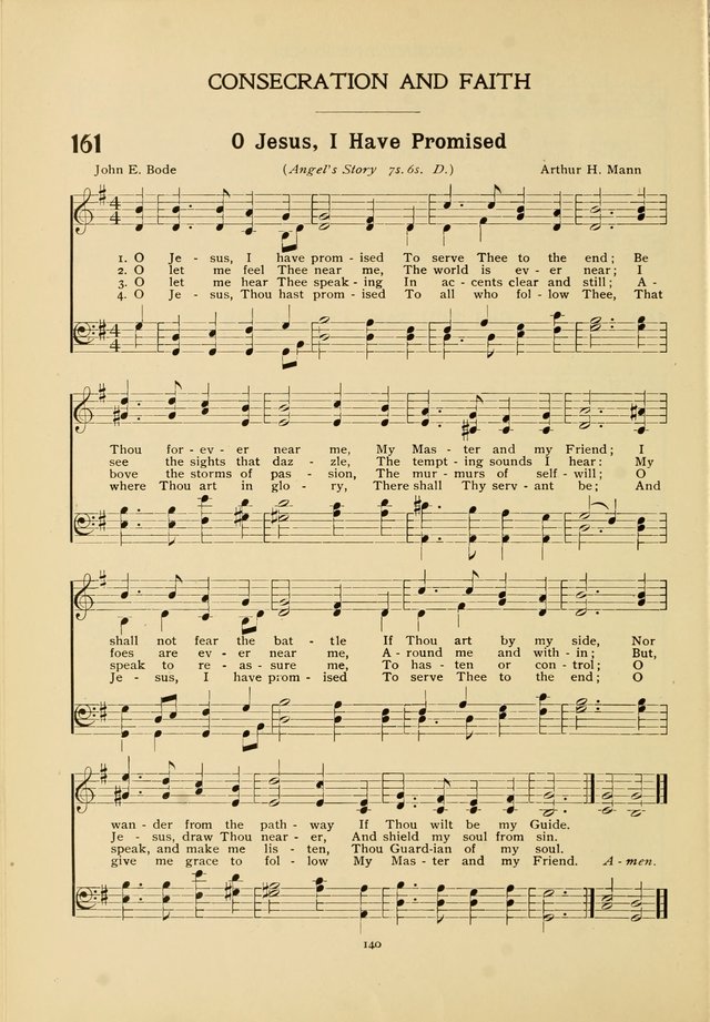 The Church School Hymnal page 140