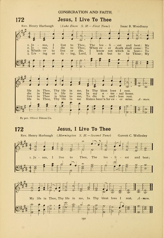 The Church School Hymnal page 150