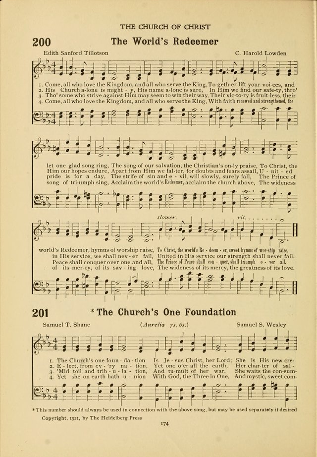 The Church School Hymnal page 174