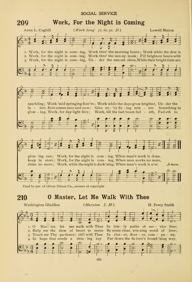 The Church School Hymnal page 182