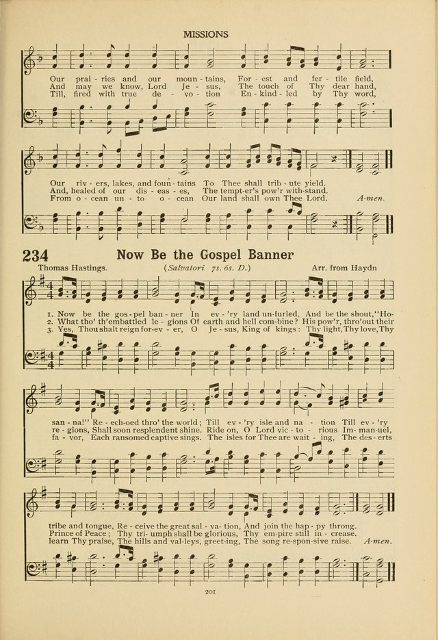The Church School Hymnal page 201