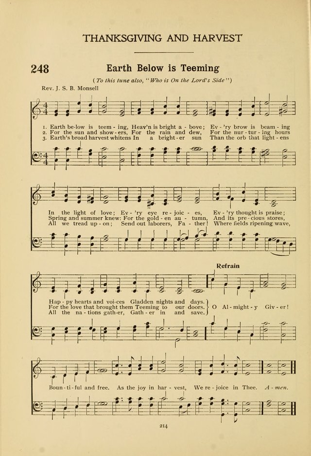 The Church School Hymnal page 214