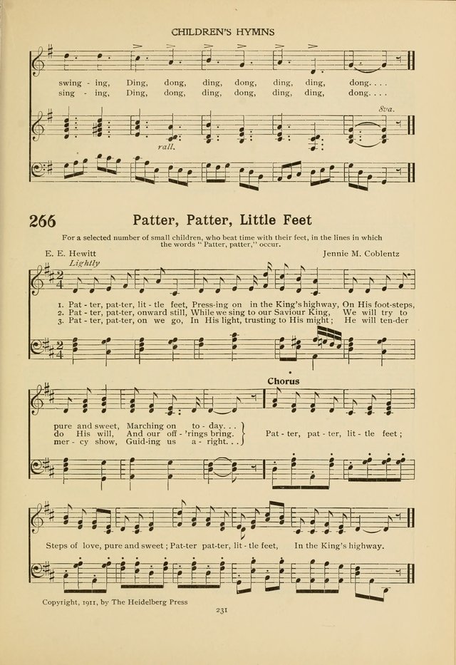 The Church School Hymnal page 231