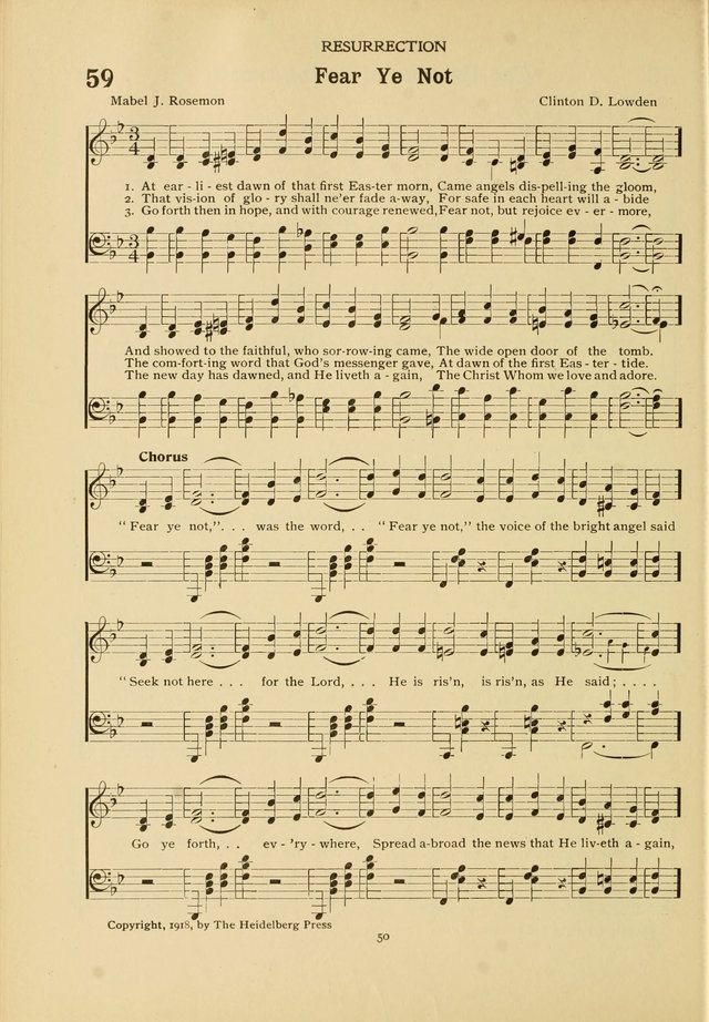 The Church School Hymnal page 50