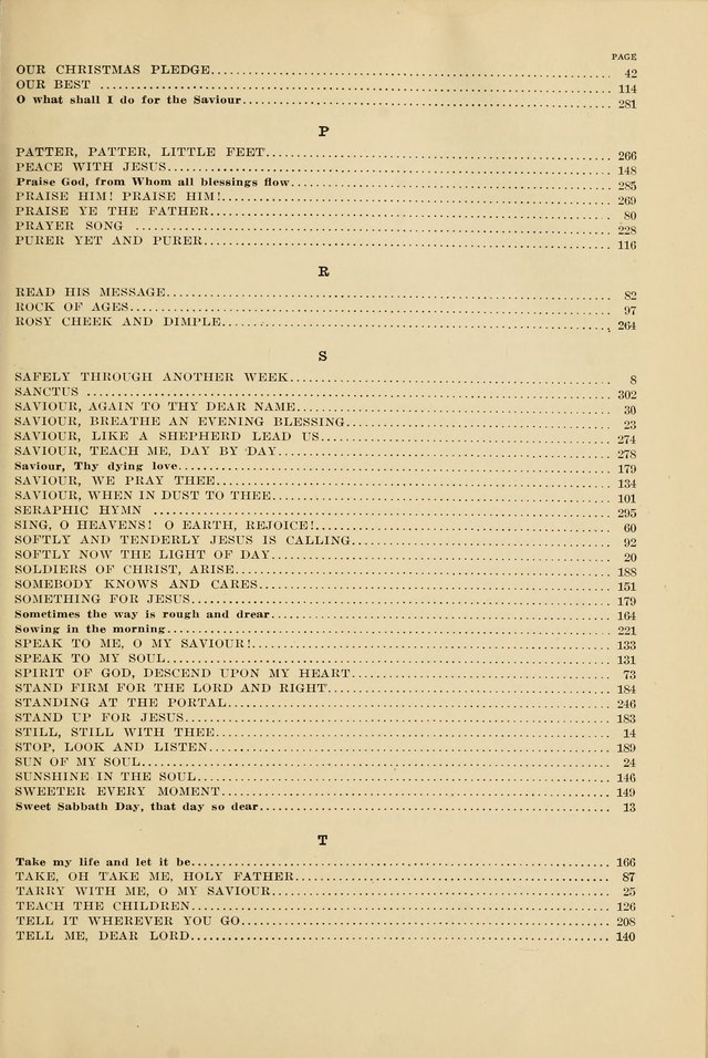The Church School Hymnal page xv