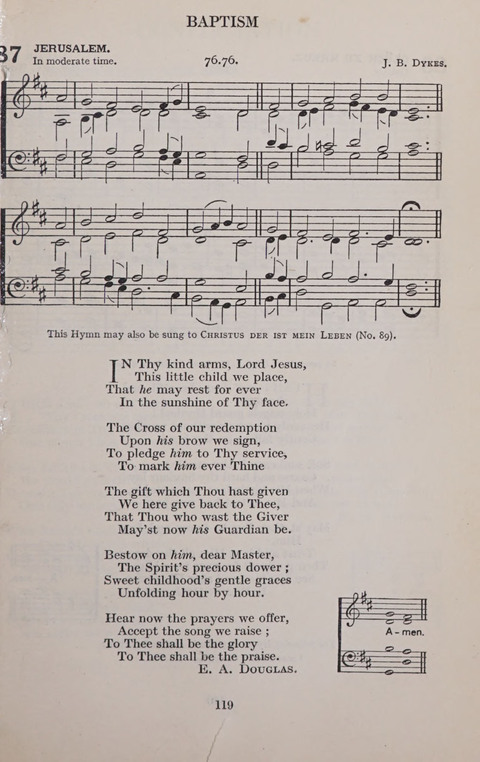 The Church and School Hymnal page 119