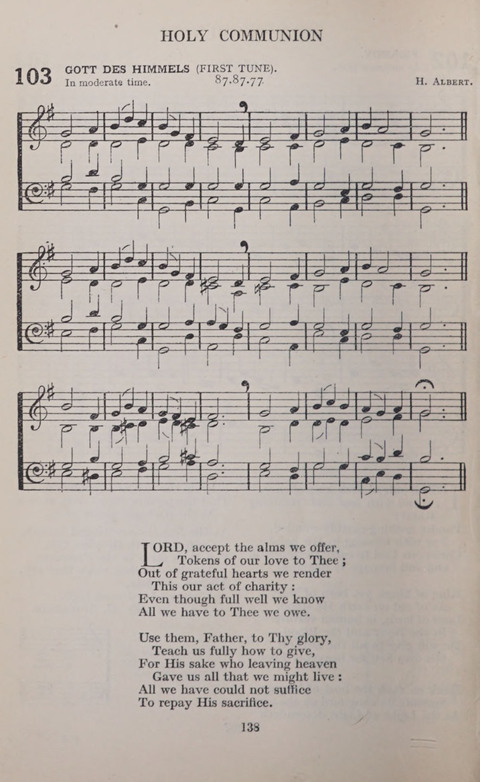 The Church and School Hymnal page 138