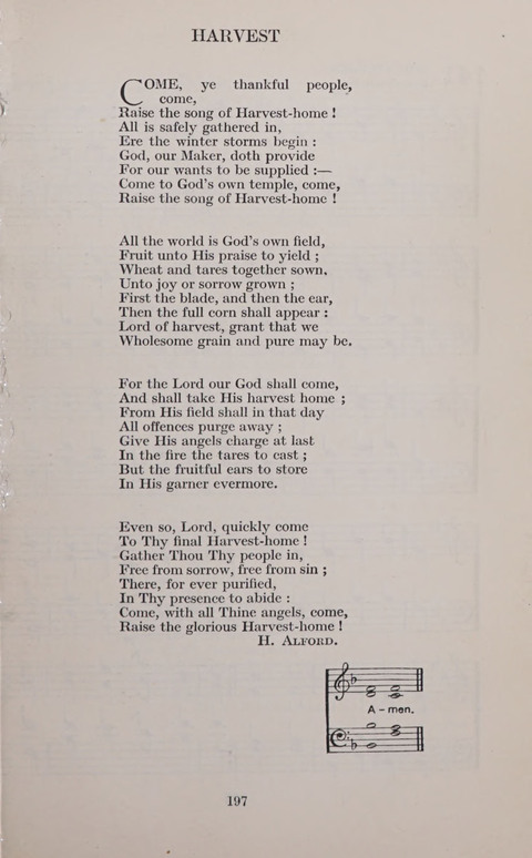 The Church and School Hymnal page 197