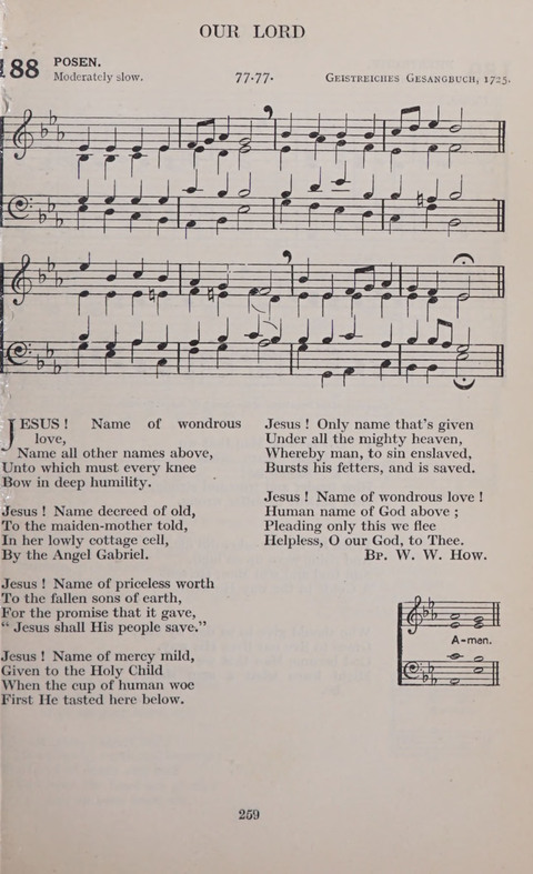 The Church and School Hymnal page 259