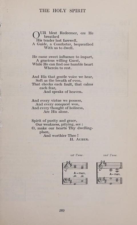 The Church And School Hymnal 197a. Our Blest Redeemer, Ere He Breathed ...