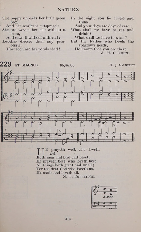The Church and School Hymnal page 313