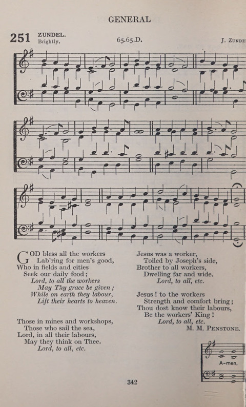 The Church and School Hymnal page 342