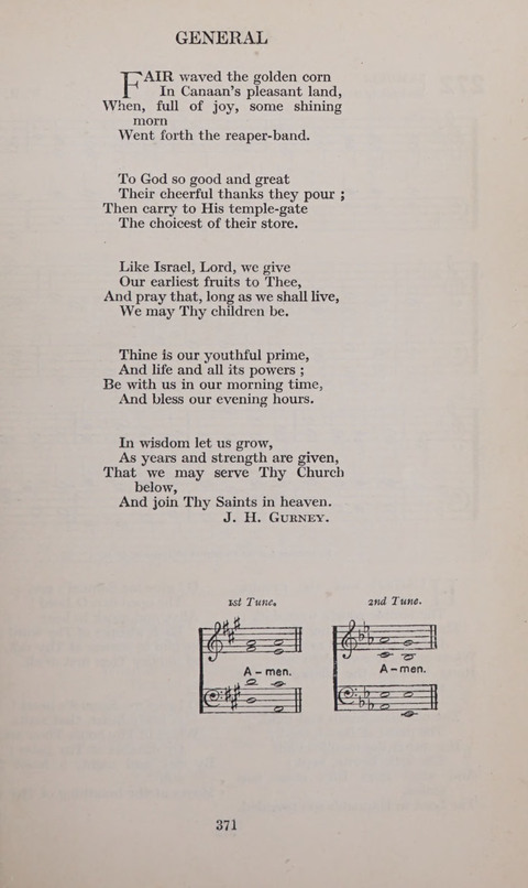The Church and School Hymnal page 371