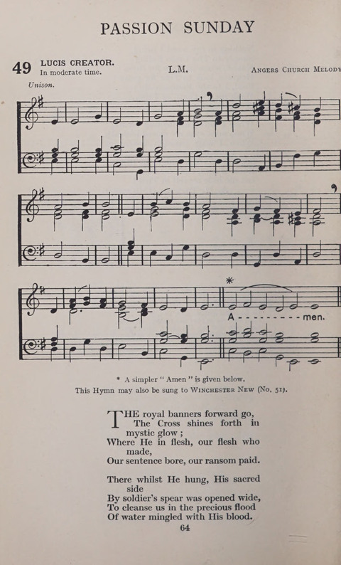 The Church and School Hymnal page 64