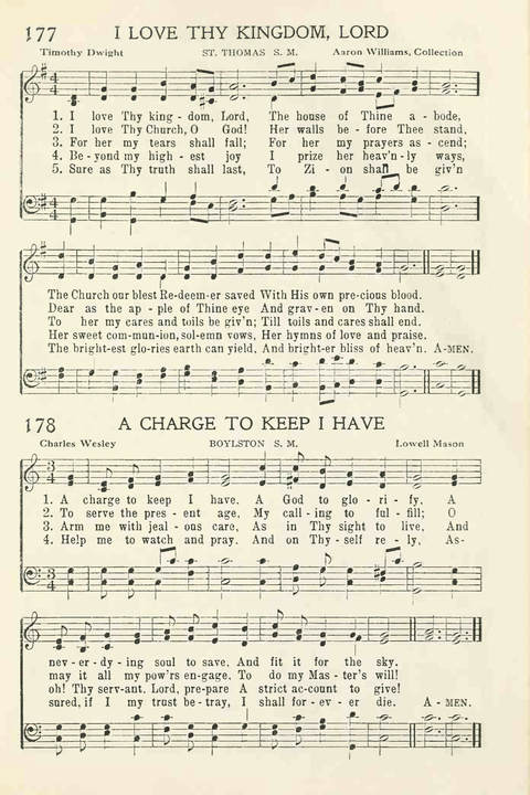 Church Service Hymns page 153