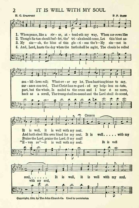 Church Service Hymns page 2