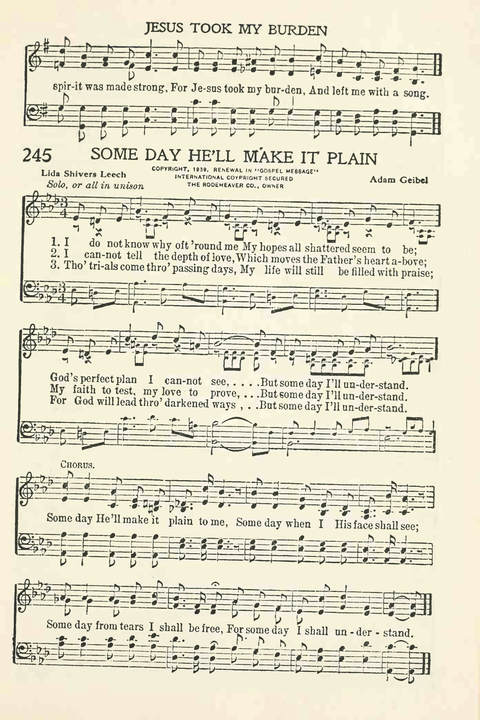 Church Service Hymns page 211