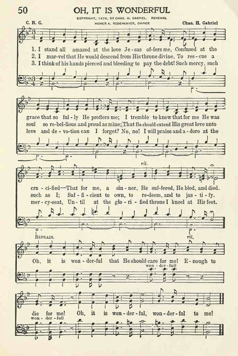 Church Service Hymns 50. I stand all amazed at the love Jesus offers me |  Hymnary.org