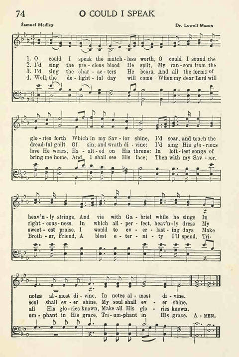 Church Service Hymns page 67