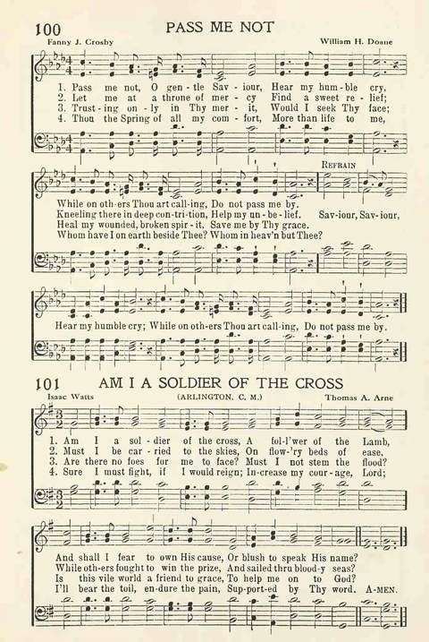 Church Service Hymns page 91