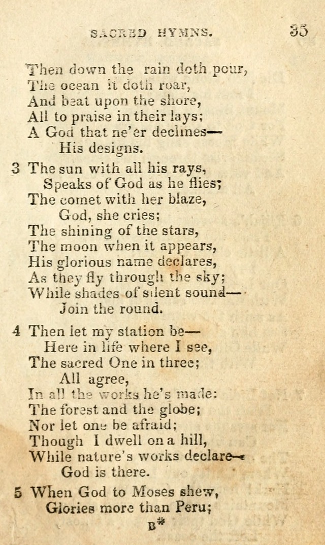 A Collection of Sacred Hymns, for the Church of the Latter Day Saints page 35