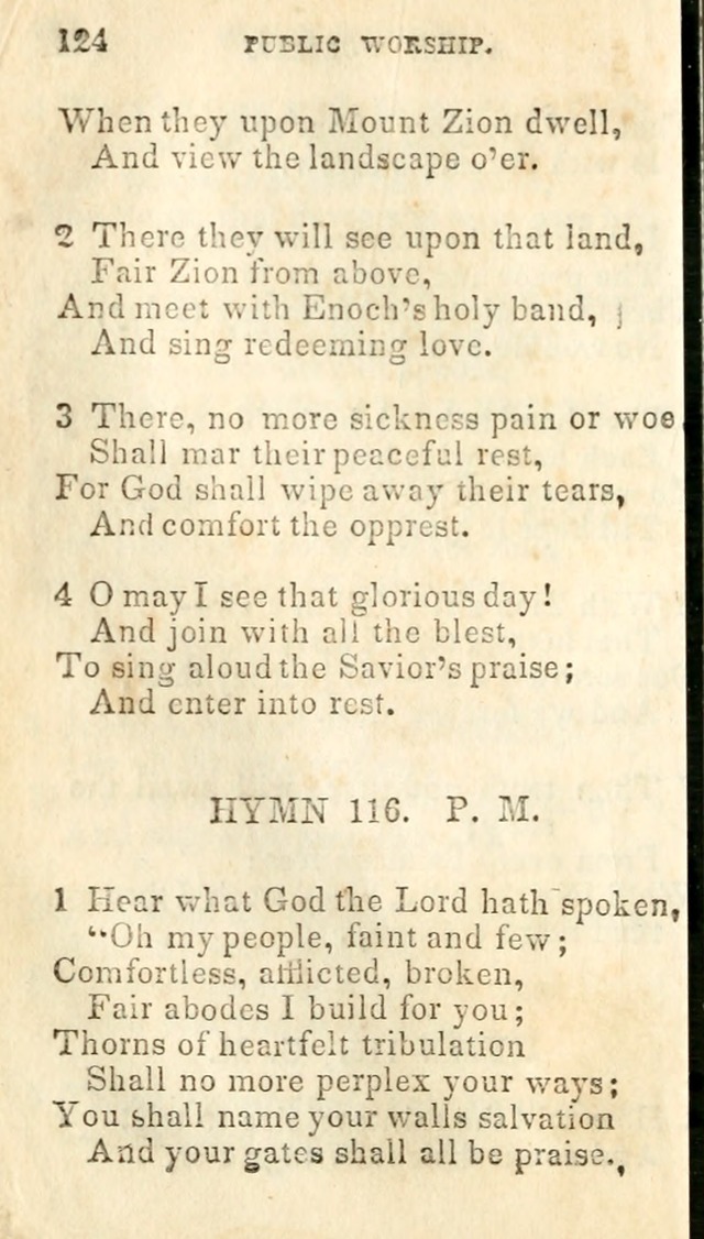 A Collection of Sacred Hymns, for the Church of Jesus Christ of Latter Day Saints page 126