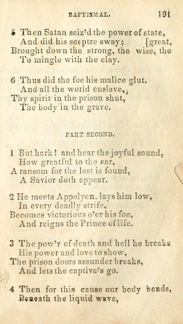 A Collection of Sacred Hymns, for the Church of Jesus Christ of Latter Day Saints page 195