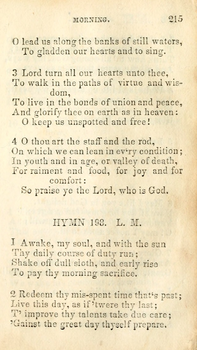 A Collection of Sacred Hymns, for the Church of Jesus Christ of Latter Day Saints page 219