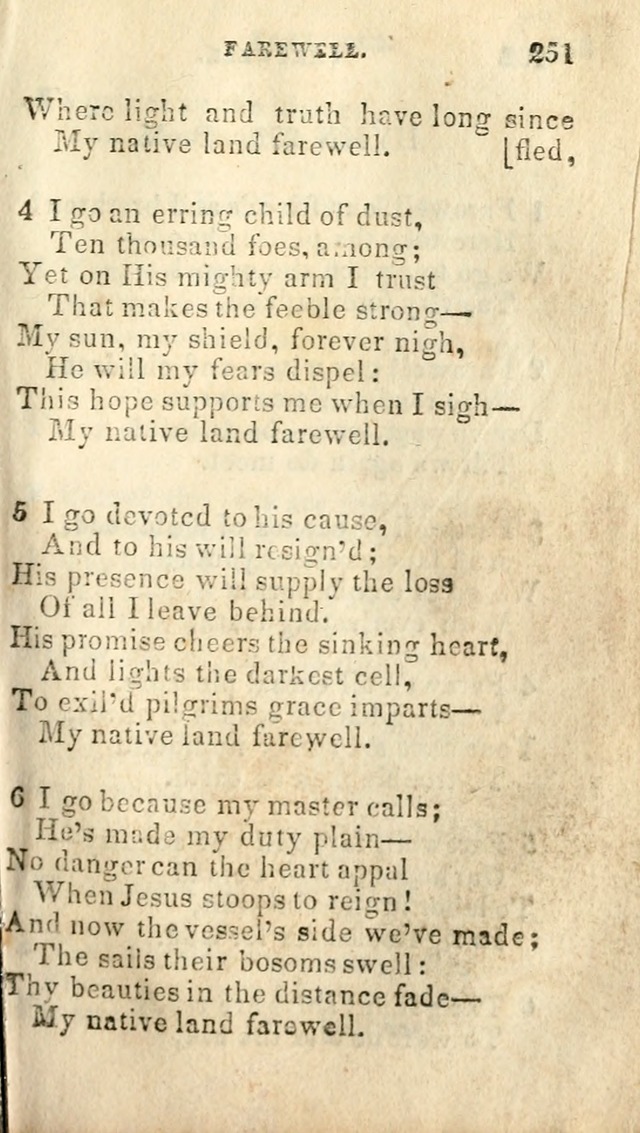 A Collection of Sacred Hymns, for the Church of Jesus Christ of Latter Day Saints page 253
