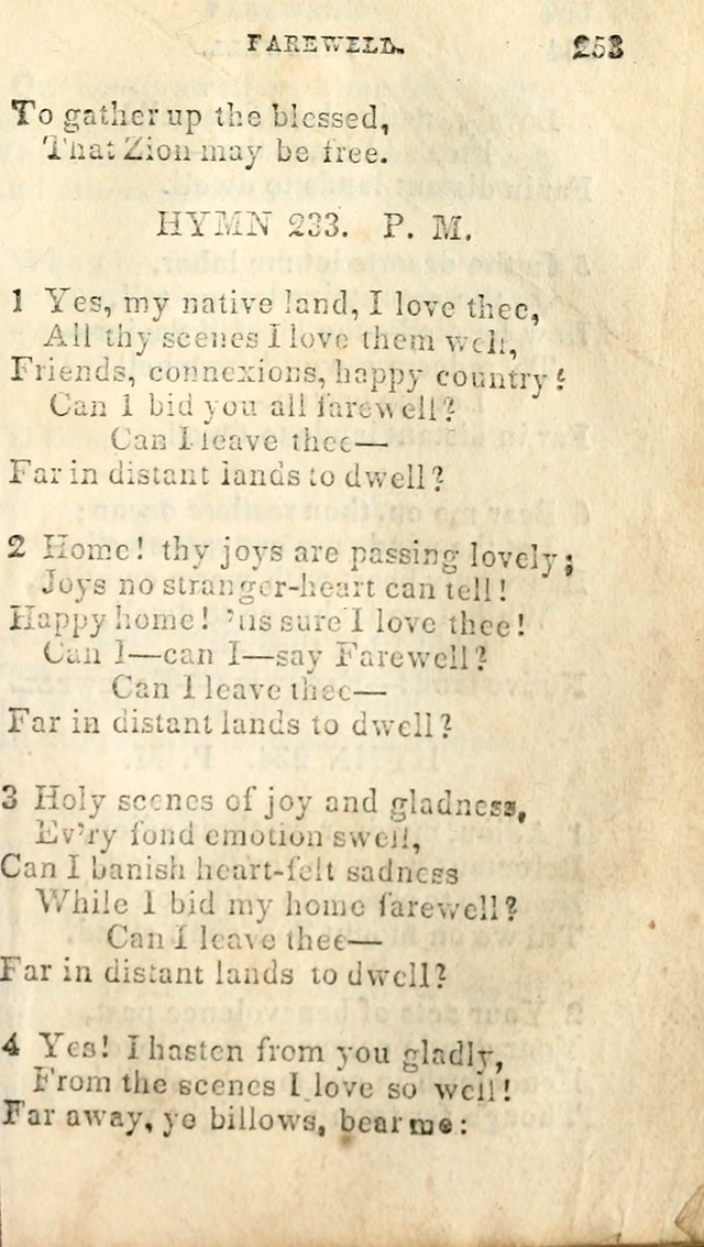 A Collection of Sacred Hymns, for the Church of Jesus Christ of Latter Day Saints page 255
