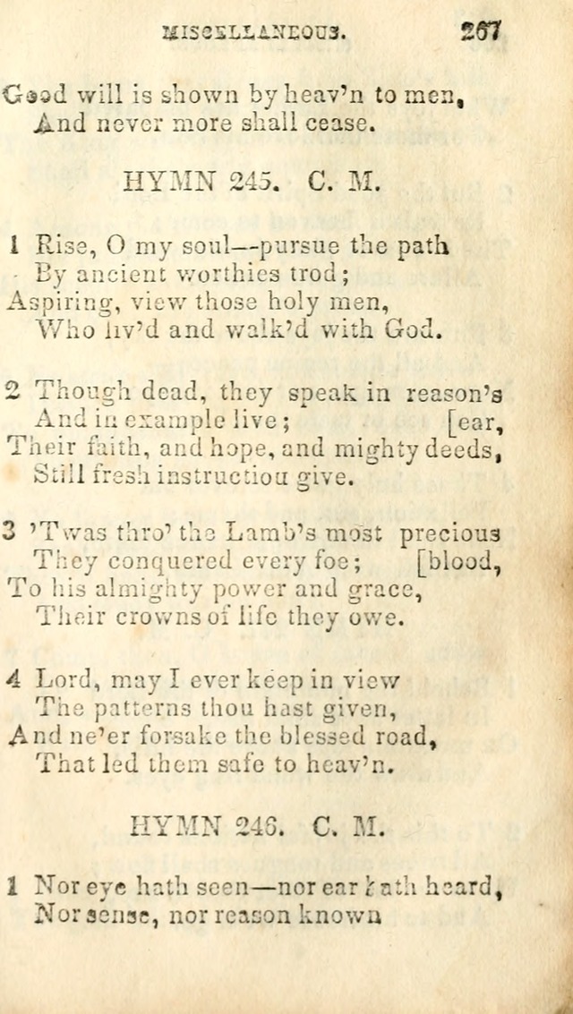A Collection of Sacred Hymns, for the Church of Jesus Christ of Latter Day Saints page 269