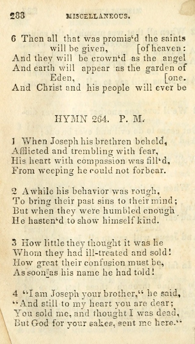 A Collection of Sacred Hymns, for the Church of Jesus Christ of Latter Day Saints page 290