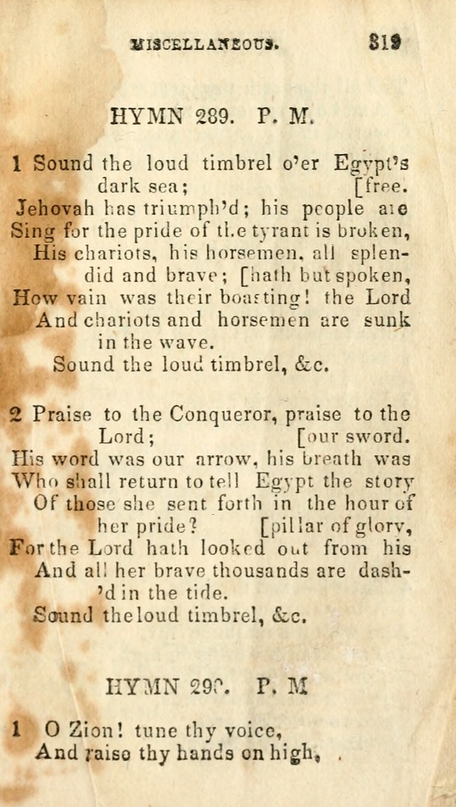 A Collection of Sacred Hymns, for the Church of Jesus Christ of Latter Day Saints page 321