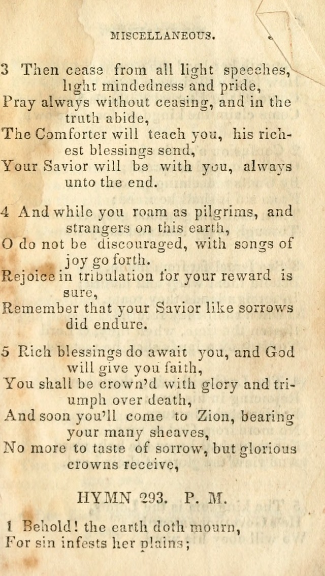 A Collection of Sacred Hymns, for the Church of Jesus Christ of Latter Day Saints page 325