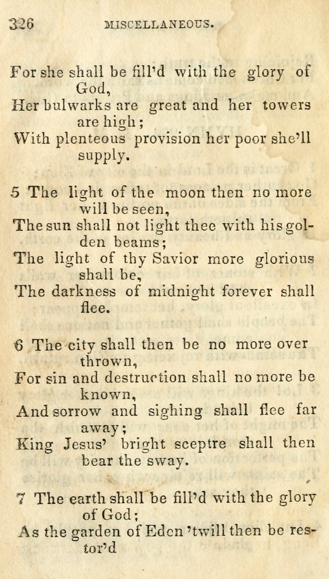 A Collection of Sacred Hymns, for the Church of Jesus Christ of Latter Day Saints page 328