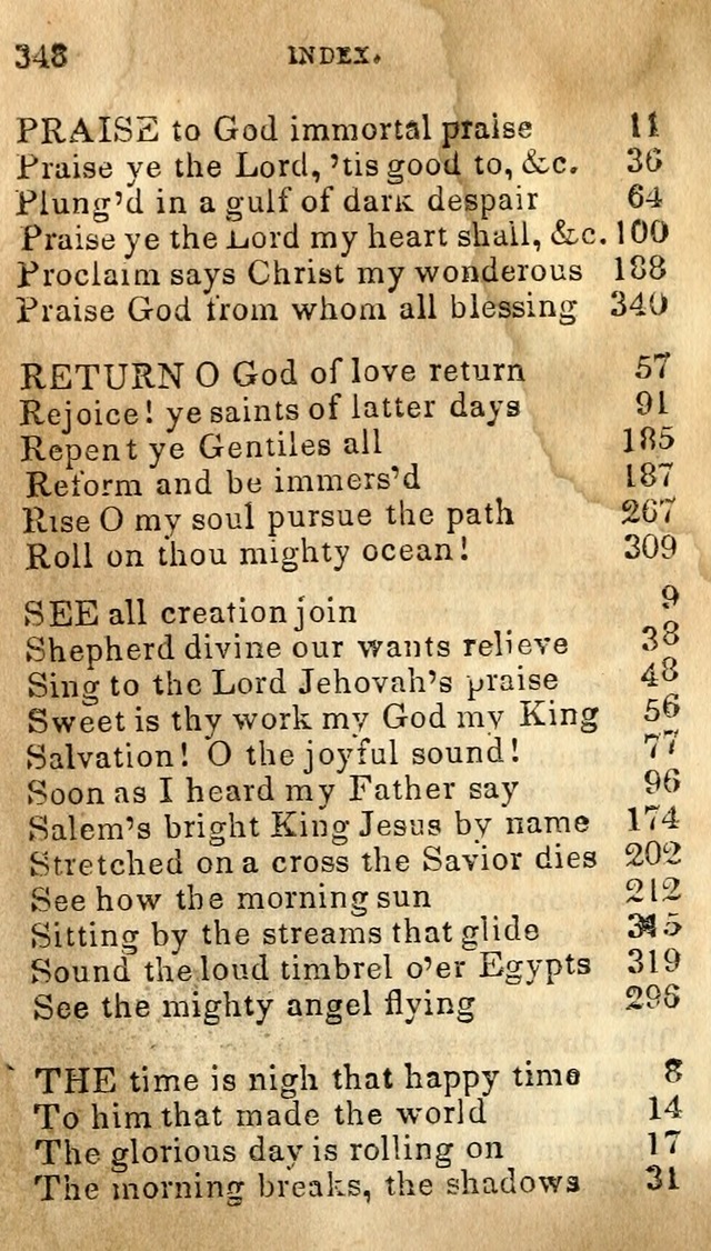 A Collection of Sacred Hymns, for the Church of Jesus Christ of Latter Day Saints page 350