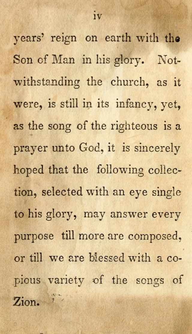 A Collection of Sacred Hymns, for the Church of Jesus Christ of Latter Day Saints page 4