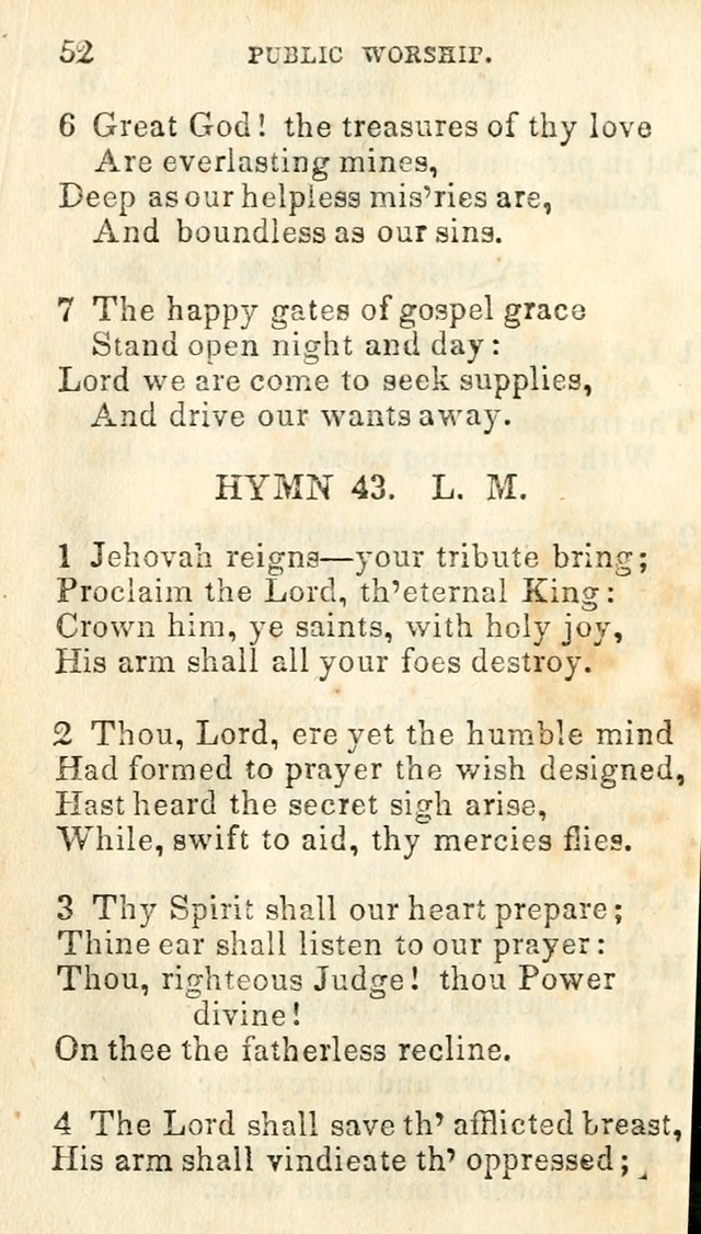 A Collection of Sacred Hymns, for the Church of Jesus Christ of Latter Day Saints page 54