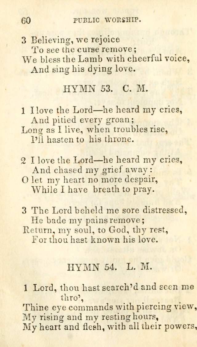 A Collection of Sacred Hymns, for the Church of Jesus Christ of Latter Day Saints page 62
