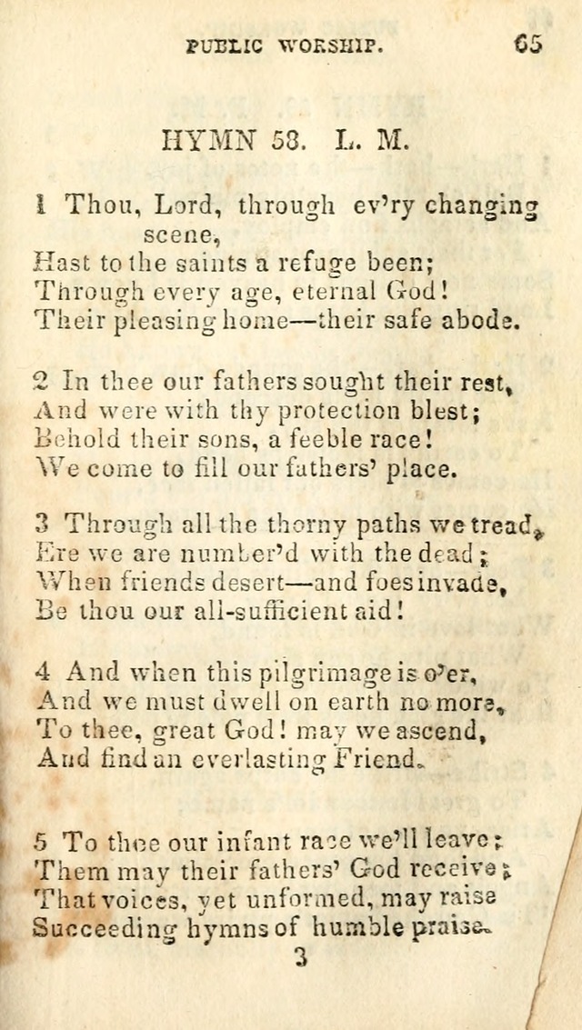 A Collection of Sacred Hymns, for the Church of Jesus Christ of Latter Day Saints page 67