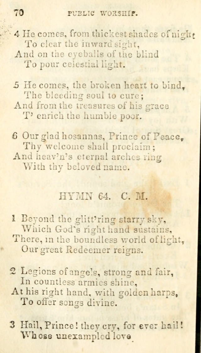 A Collection of Sacred Hymns, for the Church of Jesus Christ of Latter Day Saints page 72
