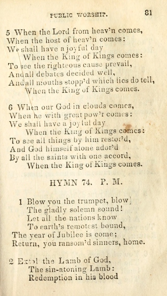A Collection of Sacred Hymns, for the Church of Jesus Christ of Latter Day Saints page 83