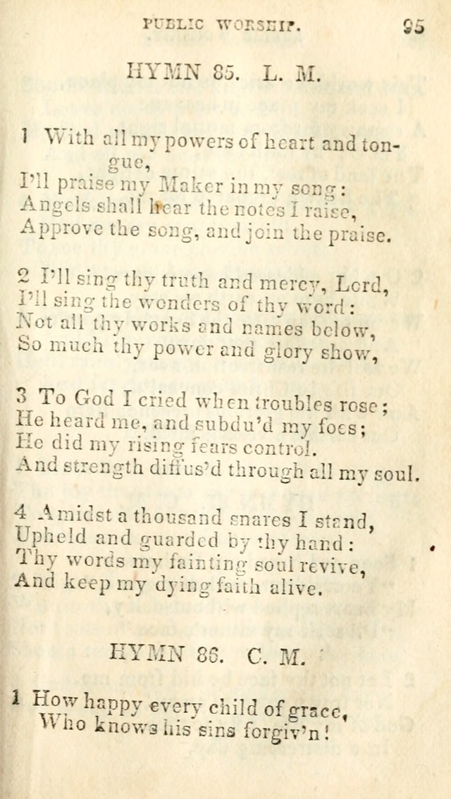 A Collection of Sacred Hymns, for the Church of Jesus Christ of Latter Day Saints page 97