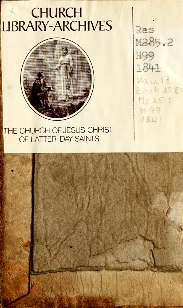 A Collection of Sacred Hymns, for the Church of Jesus Christ of Latter Day Saints page ii