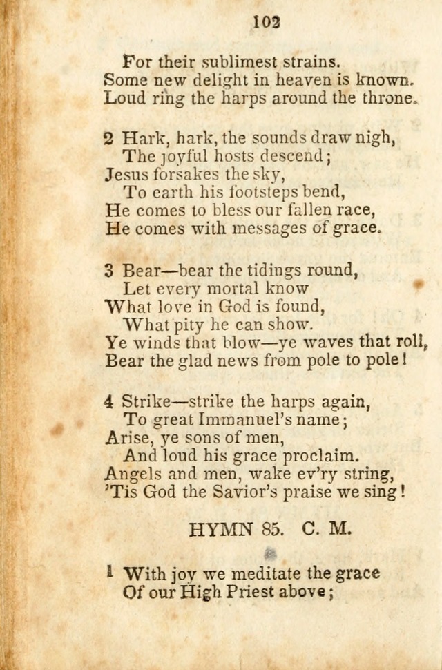 A Collection of Sacred Hymns for the Church of Jesus Christ of Latter-Day  Saints page 103