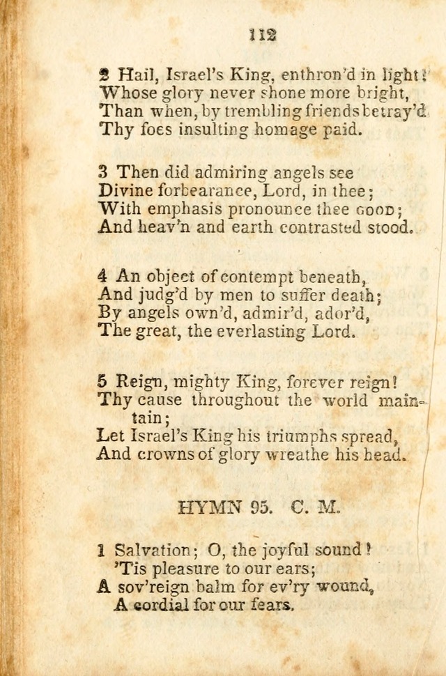 A Collection of Sacred Hymns for the Church of Jesus Christ of Latter-Day  Saints page 113