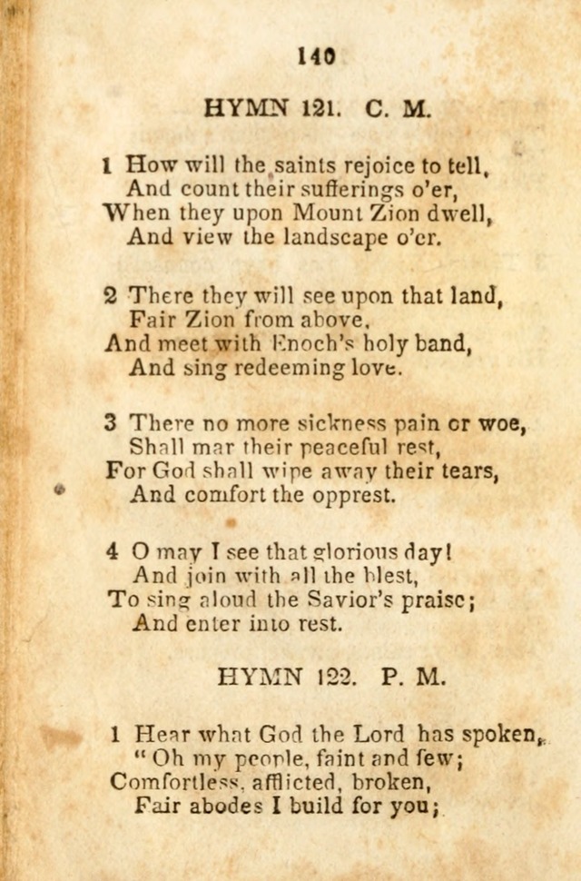 A Collection of Sacred Hymns for the Church of Jesus Christ of Latter-Day  Saints page 141