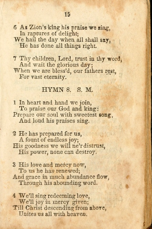 A Collection of Sacred Hymns for the Church of Jesus Christ of Latter-Day  Saints page 16