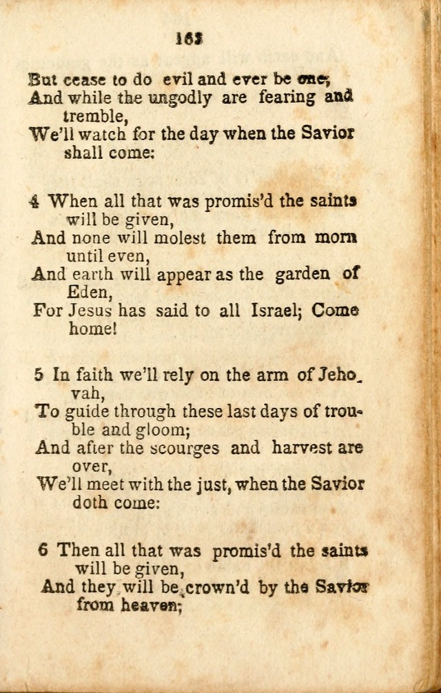 A Collection of Sacred Hymns for the Church of Jesus Christ of Latter-Day  Saints page 164